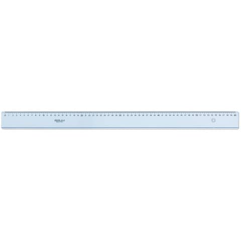Riga ARDA Uni polistirolo termoresistente fumé ottico trasparente 60cm - 28960SS
